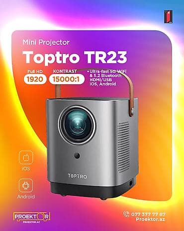 usb hard disk satilir: Yeni Portativ Proyektor Ödənişli çatdırılma — 1