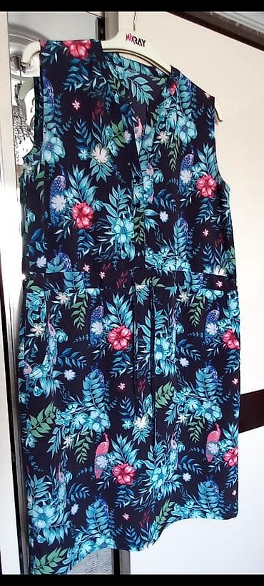 Повседневное платье, Миди, 2XL — 5