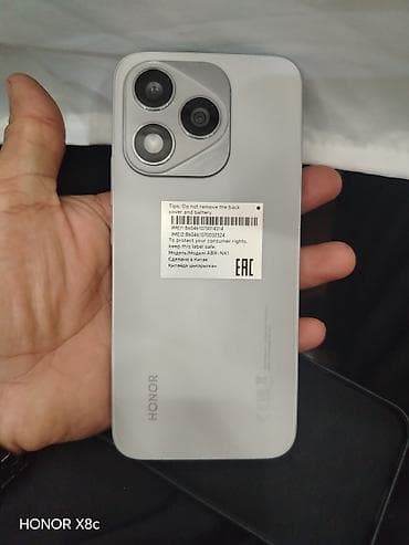 apple watch ultra 1: Honor 400 Lite, 256 GB, rəng - Boz, İki sim kartlı — 1