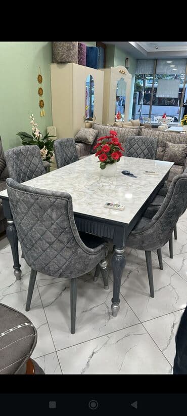 Qab-qacaq və mətbəx ləvazimatları: Mebel dəsti – şəkillərdə göstərilən modellər 1) Divan - Parça — 9