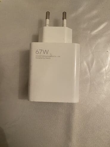 xiaomi redmi note 7 adapter: Adapter Xiaomi, 67 Vt, İşlənmiş — 3