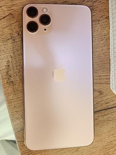 iphone 13 pro max case: IPhone 11 Pro Max, 64 GB, Matte Gold, Barmaq izi, Face ID — 2