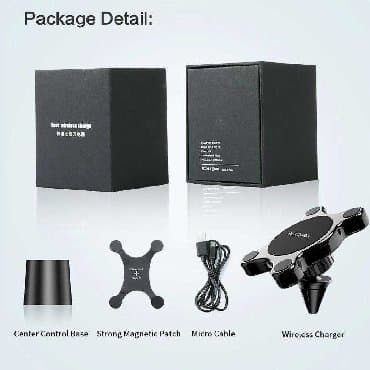 купить держатель для телефона: Автомобильный держатель с беспроводной зарядкой — 2