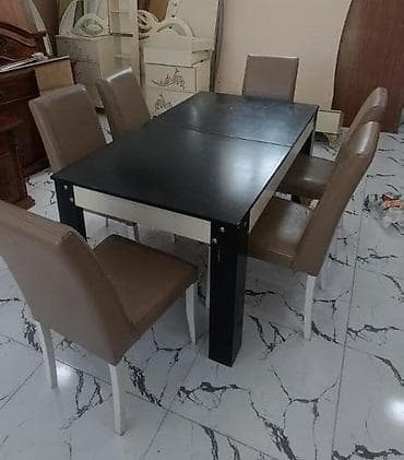 iso oturacaq: Masa dəsti 280₼.ölçü açıq halda 2m,baglı 1.60. ünvan Savalan &Sara — 1