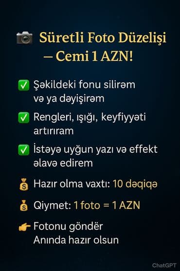 Репетиторы: Şəkillərinizin fonunu silmək və ya dəyişdirmək, rənglərini, işığını və — 1