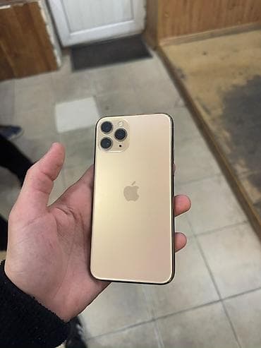 iphpne 11 pro: IPhone 11 Pro, Qızılı, Simsiz şarj — 1