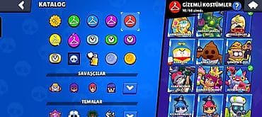 Brawl Stars hesabı – yüksək səviyyəli profil - Kupa yolu: 70,093 - — 9