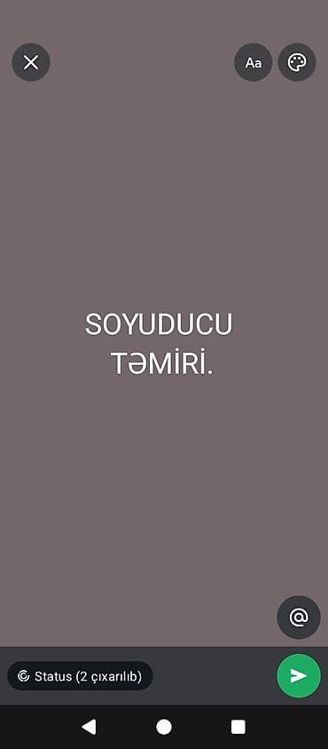 temir kravat: Soyuducu təmiri xidməti. - Məişət soyuducuları və dondurucuların — 1