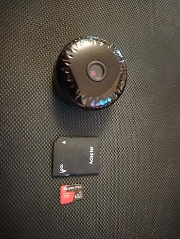 mac mini: Mini Wi‑Fi təhlükəsizlik kamerası + 16 GB microSD kart və adapter — 1