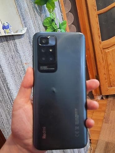 huawei matepad pro: Redmi 10, 64 GB, rəng - Boz, Barmaq izi — 3