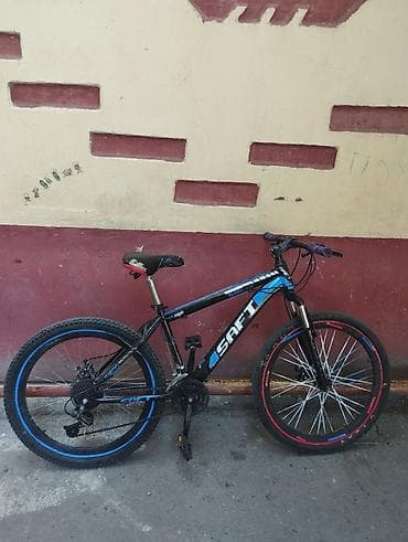 velosiped instagram: Dağ velosipedi – SAFT markası - Çərçivə: Alüminium hardtail, “SAFE” — 7