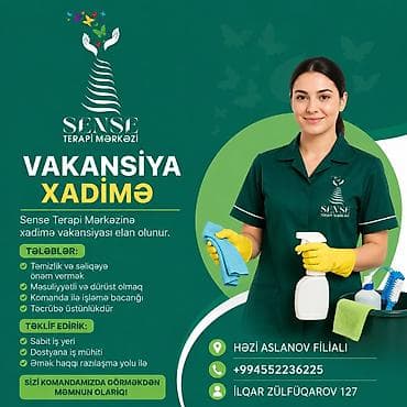 is katibe: Mərdəkan filialımıza xadimə lazım — 1