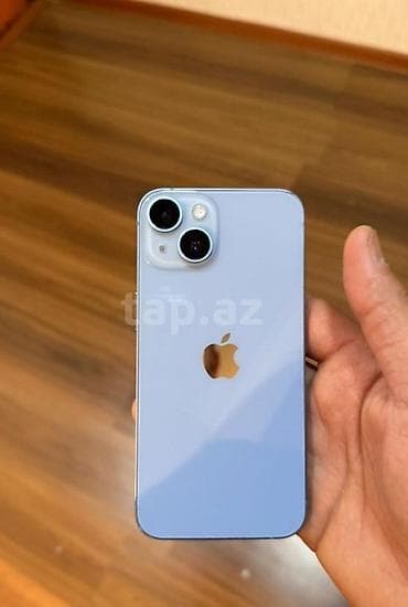 IPhone 14, 128 GB, Sierra Blue, Face ID, Sənədlərlə, Zəmanət — 2