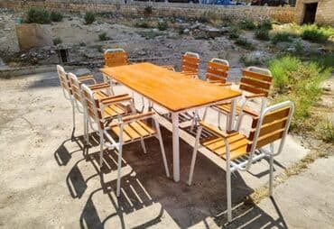 kafe restoran: Yeni, Açılmayan, Kvadrat masa, 4 stul — 15