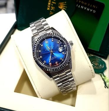 Rolex Datejust üslubunda lüks qol saatları - Korpus və qolbaq: qızılı — 6