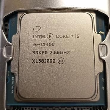 Processor (CPU) Intel Core i5 11400. Socket - LGA 1200; Cache 12 MB; lalafo.az -da Processor (CPU) Intel Core i5 11400. Socket - LGA 1200; Cache 12 MB;