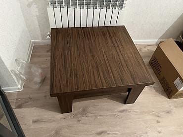 utu stolları: Transformasiya olunan qəhvə masası - Material: ağac teksturalı — 2