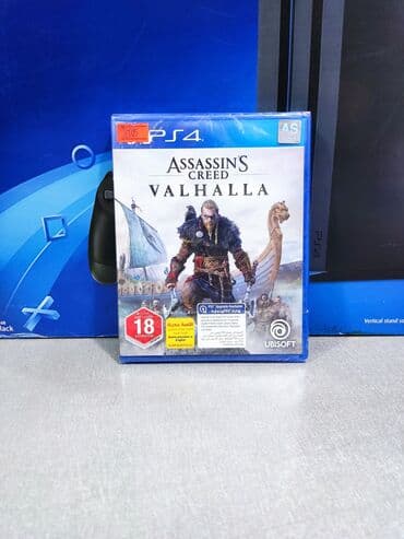 assasin creed: Assassin's Creed Valhalla, Macəra, Yeni Disk, PS4 (Sony Playstation 4), Ünvandan götürmə, Pulsuz çatdırılma, Ödənişli çatdırılma — 1