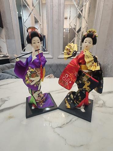 Qədimi Yapon kuklalar heykəli Geyşa əl işi Старинные японские куклы lalafo.az -da Qədimi Yapon kuklalar heykəli Geyşa əl işi Старинные японские куклы