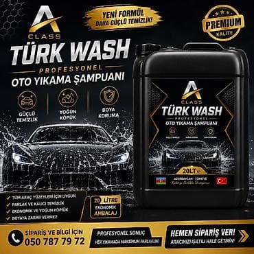 shell motor yağı 10w 40: A CLASS TÜRK WASH – Peşəkar Oto Yuma Şampunu - Yeni formul: güclü — 3