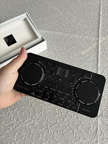 tv stick: V300 PRO – Mobile Live Sound Card / DJ və Yayım üçün səs konsolu — 5