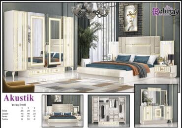 Yataq otağı dəstləri: İkinəfərlik çarpayı, Dolab, Termo, 2 tumba, Yeni — 1