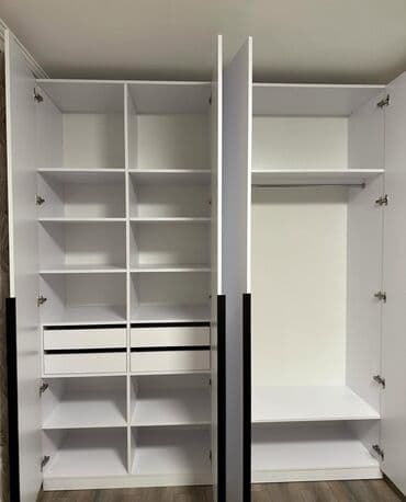 metbex şkafı: Düz dolab, Qonaq otağı üçün, Dəhliz üçün, Yataq otağı üçün, Qarderob, Açılan, Korpuslu — 2