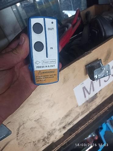 Elektrik vinç (çəkmə qurğusu) – pultla idarə olunan Xüsusiyyətlər: - — 1