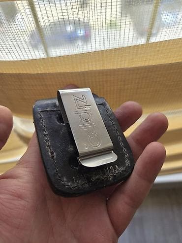 klassik saat: Məhsul: Zippo benzinli alışqan + dəri kəmər futlyarı Xüsusiyyətlər: - — 5
