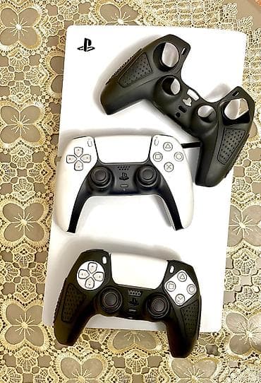 PS5 (Sony PlayStation 5): PlayStation 5 Slim 1TB Həm texniki həm zahiri Çox ideal — 3