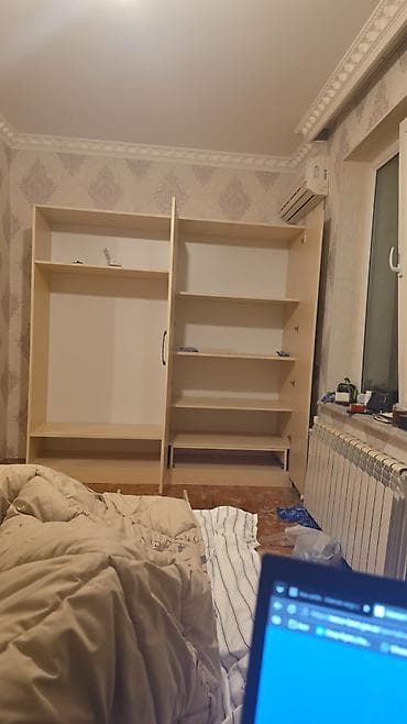 paltar işkafı: 4 qapılı, Bej, Digər material, Açılan, Düz dolab — 3