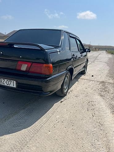 audi 6: Avtomobil: Lada (VAZ) 2115 “Samara” – sedan, qara rəng Görünüş və — 4