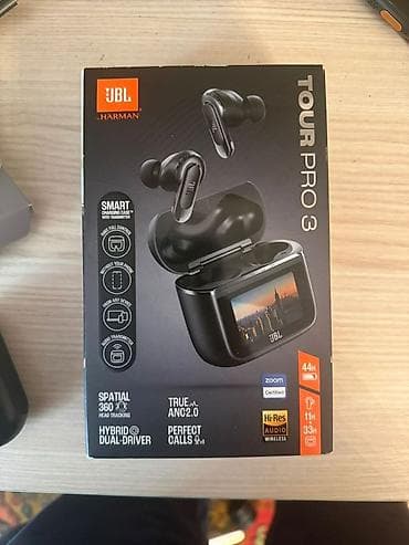 xiaomi buds 5 pro: Simsiz (Bluetooth) Qulaqcıqlar, JBL, rəng - Qara — 1