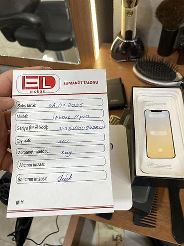 iphone 13 korpus: IPhone 11 Pro, Qara, Zəmanət — 1