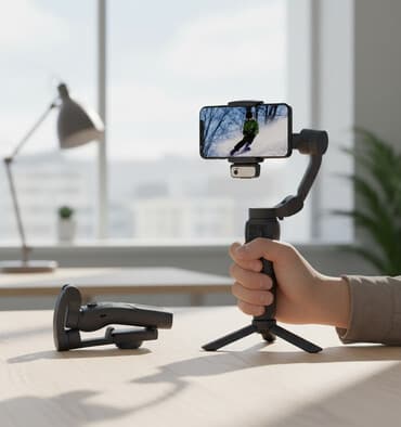 держатель телефона на стедикам fly tech 6: Brend adı Mooncrown Mənşə yeri Çin Model nömrəsi: F12 Ölçü Açıq — 1