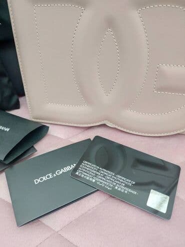 nike tech: Dolce Gabbana çanta Orijinal əl işi, İtaliya istehsalı Calfskin — 2