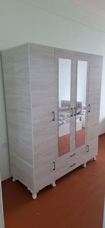 ayı dərisi: Yeni, Açılan, 4 qapılı Düz dolab, Şifonyer, Azərbaycan — 3