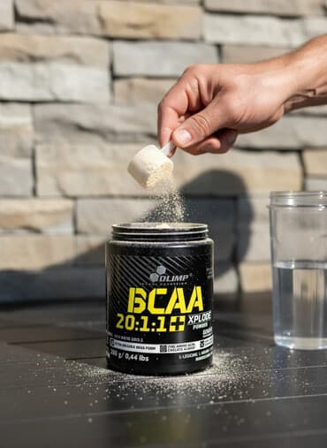 Maskalar, eynəklər: Olimp BCAA Xplode Powder 20:1:1+ - Marka: Olimp Sport Nutrition - — 1