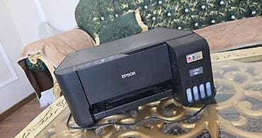 noutbukla barter: Rengli printerdi 250m 1 heftenin printeridi Karobkasi da var - 3-ü — 1