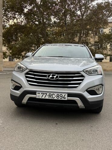 фольксваген бензин: Hyundai Santa Fe – gümüş rəngli şəhər/krossover SUV Xüsusiyyətlər və — 4