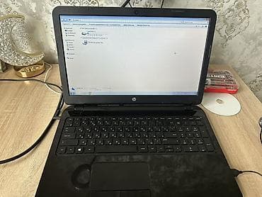 HP noutbuk - Operativ yaddaş: 4 GB - Daxili yaddaş: 500 GB HDD - Disk