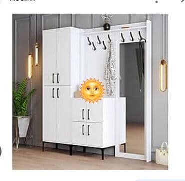 куханная мебель: Новый, Распашной, Прямой шкаф, Шкаф в прихожей — 1