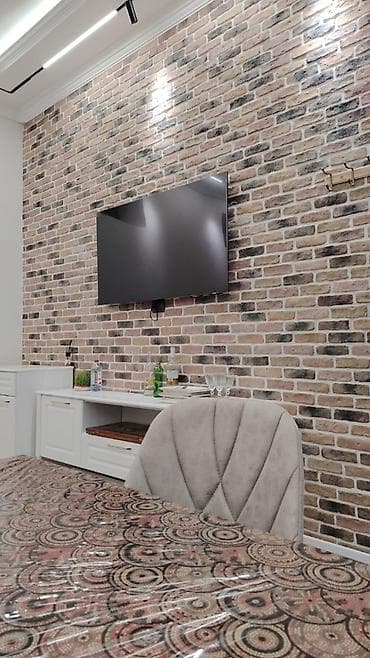 kerpic dekor: Divar üçün dekorativ kərpic panelləri - Material: yüngül, dayanıqlı — 1