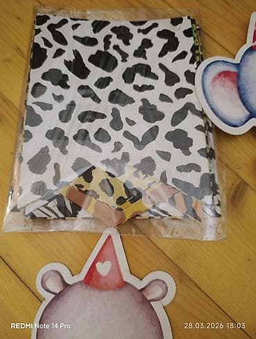 ip: Uşaq doğum günü üçün “Jungle/Safari” bəzək dəsti - Mövzu: meşə/safari — 6