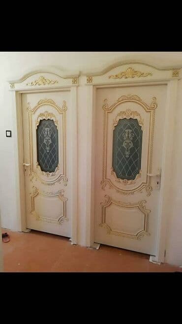 Yeni Otaq qapısı Zamok və çərçivə ilə, Zəmanətli, Pulsuz quraşdırma, Pulsuz çatdırılma, Rayonlara çatdırılma