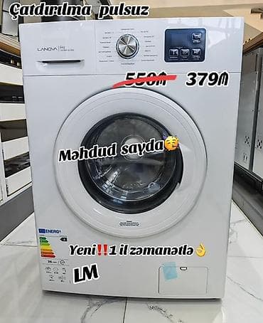whirlpool paltaryuyan: Paltaryuyan maşın 6 kq, Avtomat, Qurutmasız, Kredit yoxdur — 1