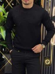 dax supergro qiymeti: Sviter, Louis Vuitton, 3XL, rəng - Qara — 1