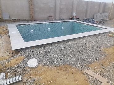 ev temiri dizayn: Hovuz tikintisi və avadanlıq quraşdırılması xidməti - Beton karkaslı — 2