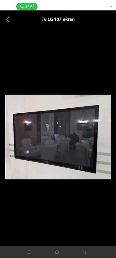 DVD və Blu-ray pleyerlər: LG TV – 107 sm (42”) ekran Xüsusiyyətlər: - Ekran diaqonalı: 107 sm — 2