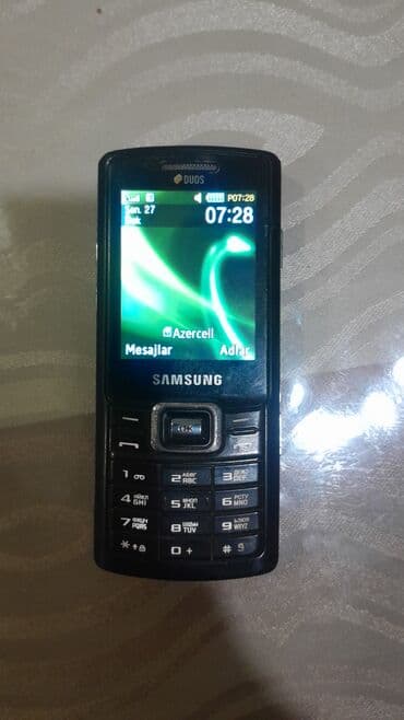 Samsung C5212 Duos, 2 GB, rəng - Qara, Düyməli, İki sim kartlı